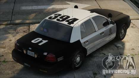 LAPD 2011 Ford Crown Victoria Slicktop для GTA San Andreas