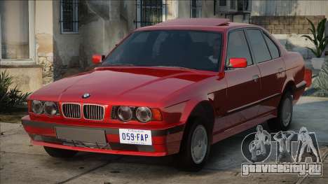 BMW E34 Red для GTA San Andreas