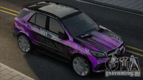 Mercedes-Benz GLE63 AMG Paint для GTA San Andreas