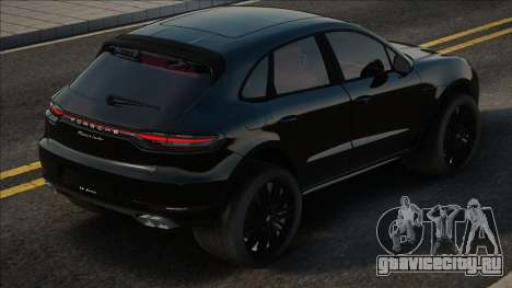 Porsche Macan Turbo 2019 Black для GTA San Andreas