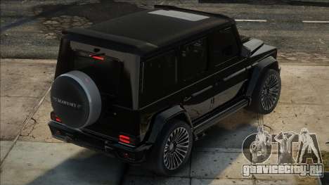 Mercedes-Benz G65 Gronos Mansory Blek для GTA San Andreas