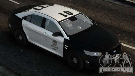 LAPD 2013 Ford Taurus Slicktop для GTA San Andreas