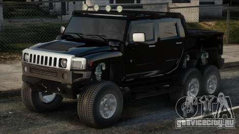 Hummer H6 Sut Pickup Blek для GTA San Andreas