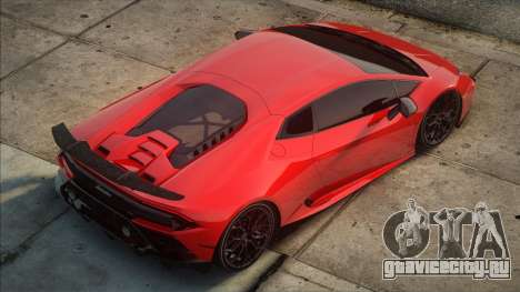 Lamborghini Huracan Red для GTA San Andreas