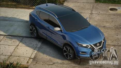 Nissan Qashqai 2019 Blue для GTA San Andreas