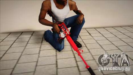 M4A1 Rias Gremory Simple Skin для GTA San Andreas