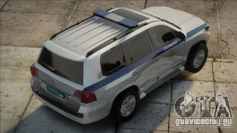 Toyota Land Cruiser 200 ДПС Полиция для GTA San Andreas