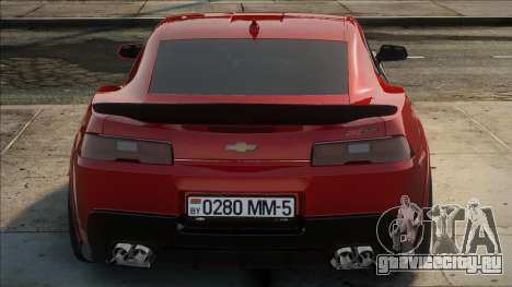 Chevrolet Camaro Z28 2015 Red-Bleck для GTA San Andreas