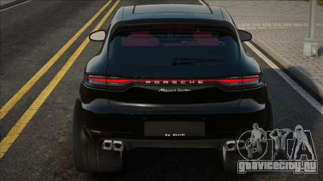 Porsche Macan Turbo 2019 Black для GTA San Andreas