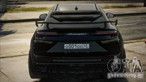 Lamborghini Urus Black Stock для GTA San Andreas