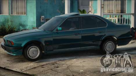 BMW E34 Green для GTA San Andreas