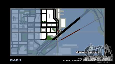 Отделение полиции Сан-Фиерро в новогодних декора для GTA San Andreas