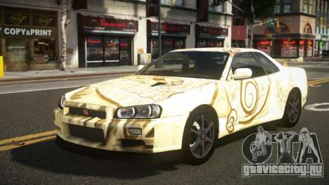 Nissan Skyline R34 Heroshi S12 для GTA 4