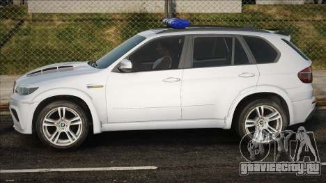 BMW X5 E70 Black Police для GTA San Andreas