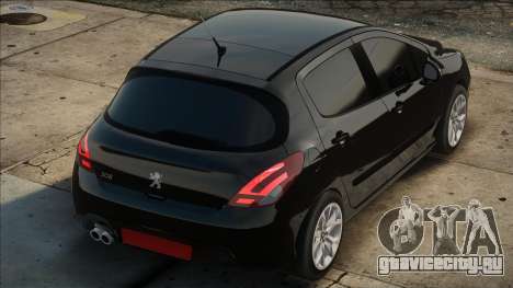 Peugeot 308 Black для GTA San Andreas