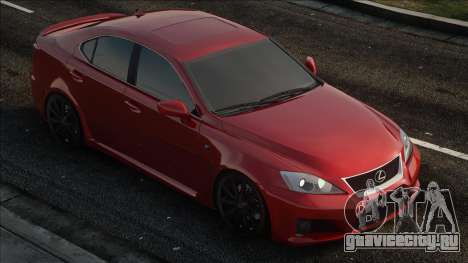 Lexus IS-F Red для GTA San Andreas