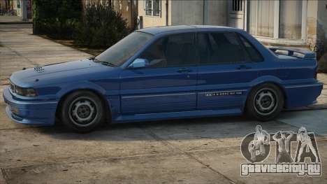 Mitsubishi Galant VI Blue для GTA San Andreas