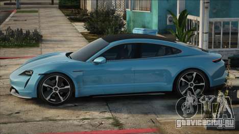 2021 Porsche Taycan Turbo S R-Plate для GTA San Andreas