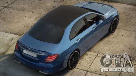 Mercedes-Benz E 63 AMG (W213) Blue для GTA San Andreas