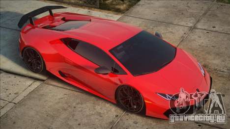 Lamborghini Huracan Red для GTA San Andreas