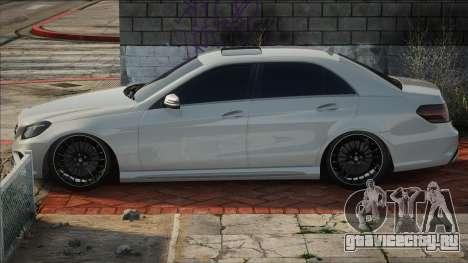 Mercedes-Benz E200 White для GTA San Andreas