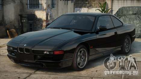 BMW 850CSI Blek для GTA San Andreas