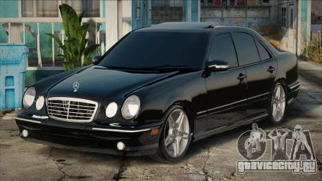 Mercedes-Benz e55 w210 Black для GTA San Andreas