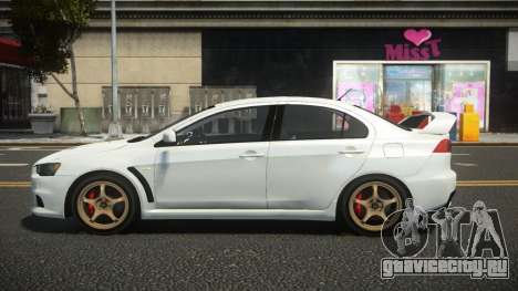 Mitsubishi Lancer Evolution X DSF для GTA 4