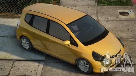 Honda Jazz Yellow для GTA San Andreas