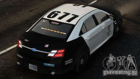 LAPD 2013 Ford Taurus Slicktop для GTA San Andreas