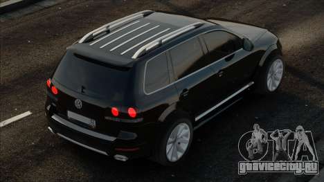 Volkswagen Touareg R50 Black для GTA San Andreas