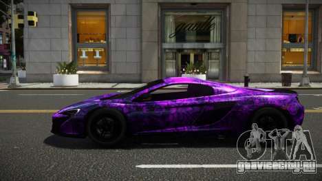 McLaren 650S Fioracto S8 для GTA 4