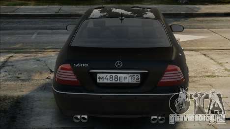 Mercedes-Benz S600 BLE для GTA San Andreas