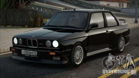 1991 BMW M3 E30 Black для GTA San Andreas