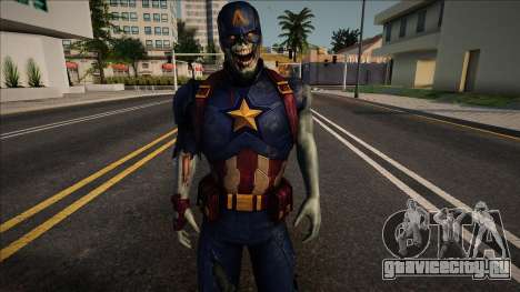 Zombie Captain America (Marvel Future Fight) для GTA San Andreas