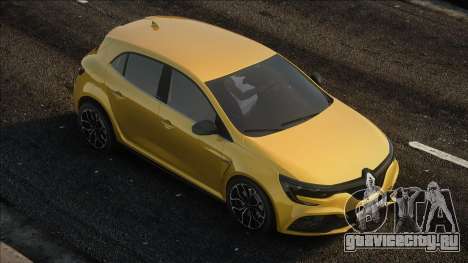 Renault Megane RS Yellow для GTA San Andreas