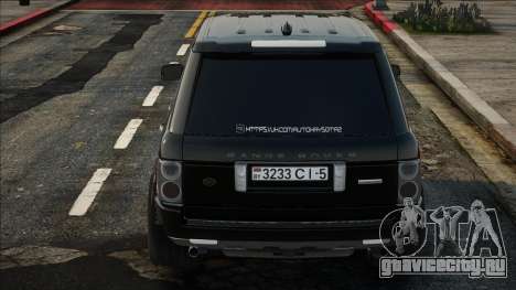 Land Rover Range Rover 3 для GTA San Andreas