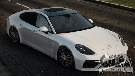 Porsche Panamera Turbo - White для GTA San Andreas