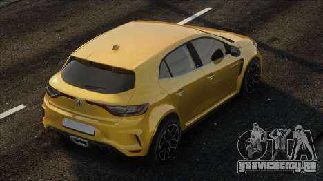 Renault Megane RS Yellow для GTA San Andreas