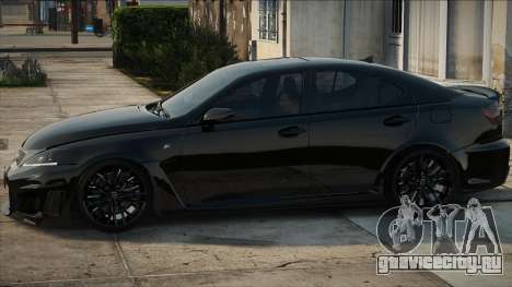 Lexus IS-F Blek для GTA San Andreas