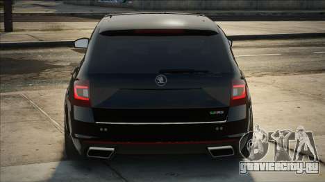 Skoda Octavia RS Black для GTA San Andreas