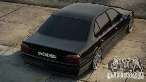 BMW E38 Черная в стоке для GTA San Andreas