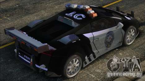 Lamborghini Galardo Turkish Cop для GTA San Andreas