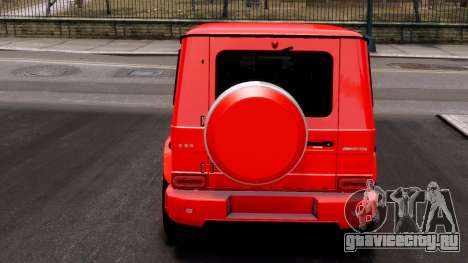 Mercedes-Benz G Class G65 AMG Red для GTA 4