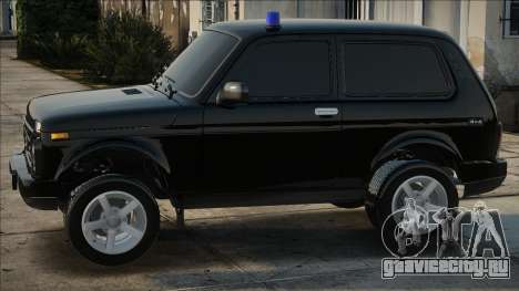 Lada Urban Black Oper для GTA San Andreas