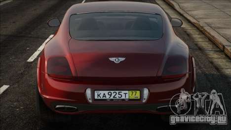 Bentley Continental Supersports 2010 для GTA San Andreas