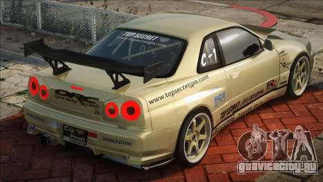 Nissan GTR-R34 TOP-SECRET Beerbaiyoke для GTA San Andreas