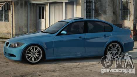 BMW e90 Blue для GTA San Andreas