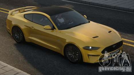 2018 Ford Mustang GT [Yellow] для GTA San Andreas