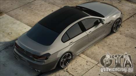 BMW M6 Gran Coupe Silver для GTA San Andreas